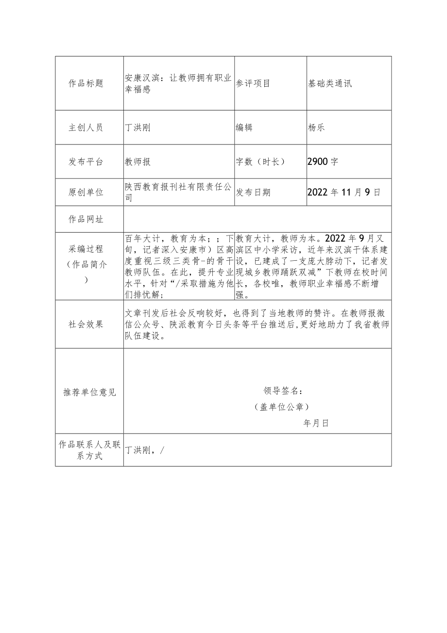 陕西新闻奖参评作品推荐表.docx_第2页