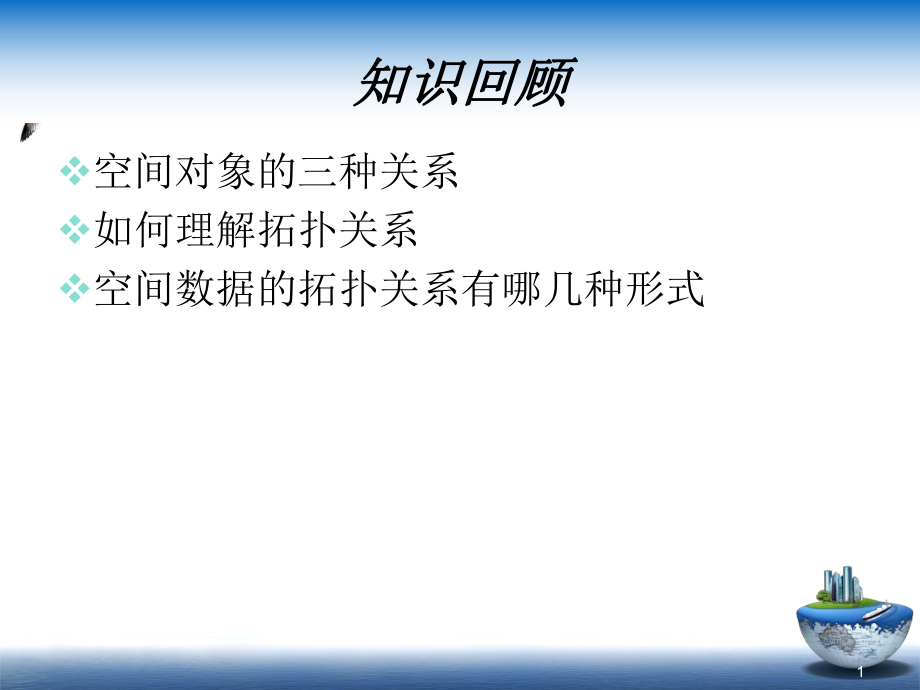 第一讲空间数据结构矢量数据结构.ppt_第1页