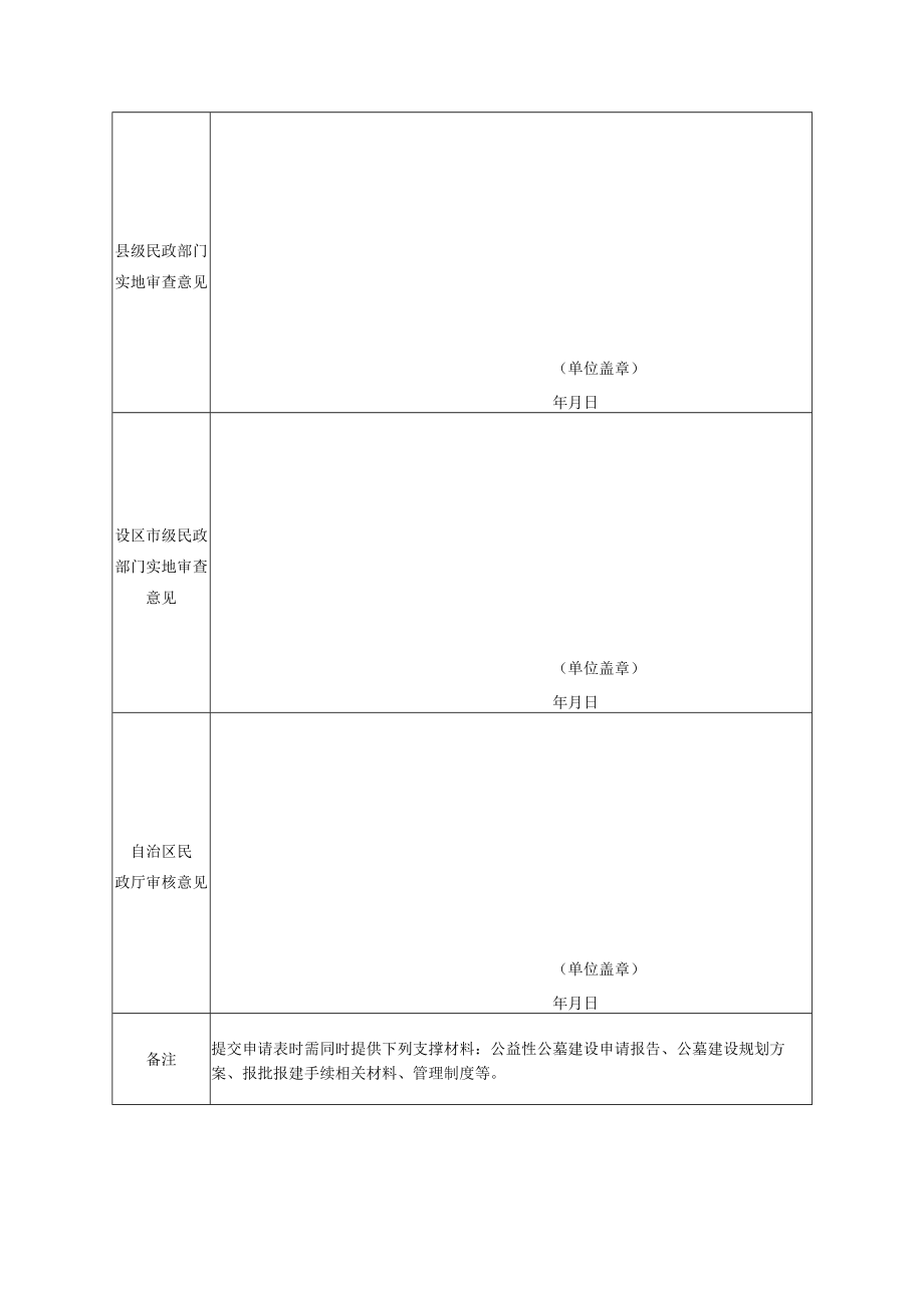 农村（乡镇）公益性公墓（骨灰堂）建设奖补资金申请表.docx_第2页