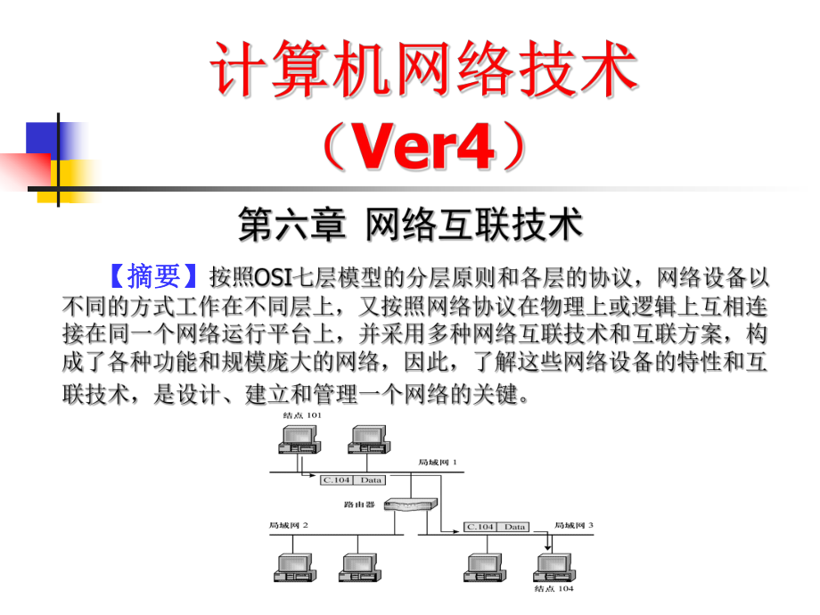 计算机网络技术课件(第6章)网络互联技术.ppt_第1页