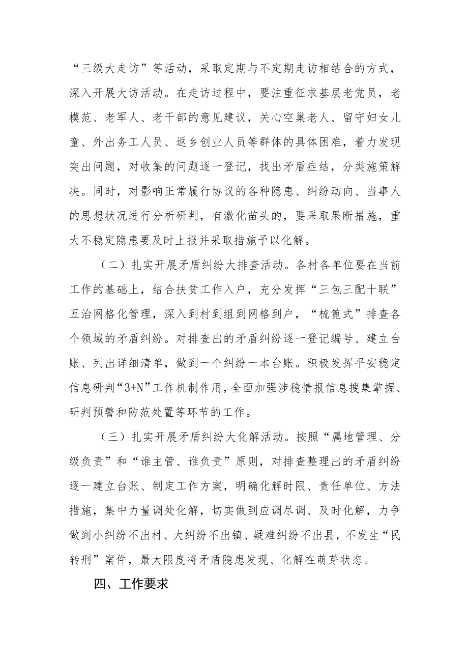 关于开展矛盾纠纷大走访大排查大化解专项行动工作方案.docx_第3页