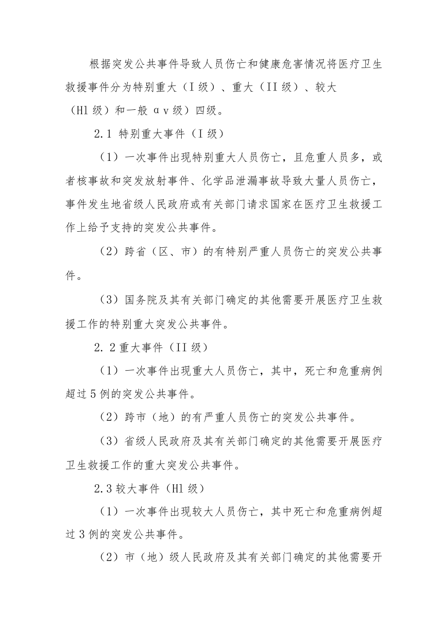 陇县突发公共卫生事件医疗卫生救援应急预案.docx_第2页