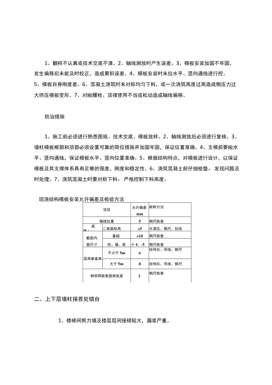 大总结！模板工程十六大通病分析及防治措施！.docx_第2页