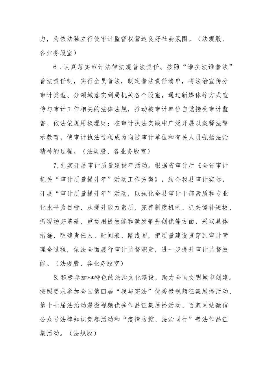 审计局2023年普法依法治理工作要点.docx_第3页