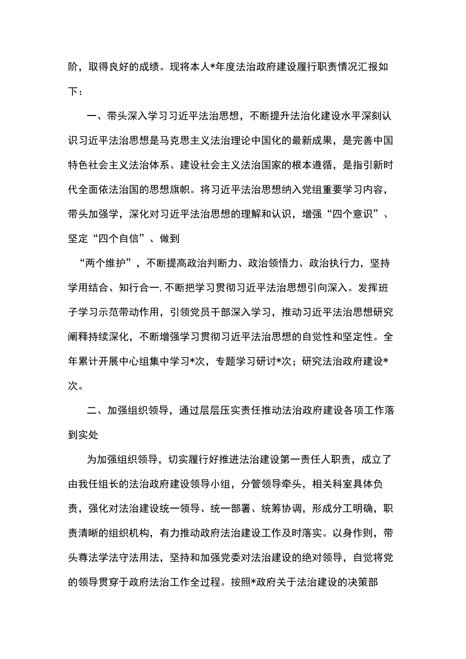 最新法治政府建设履行第一责任人述法报告.docx_第2页