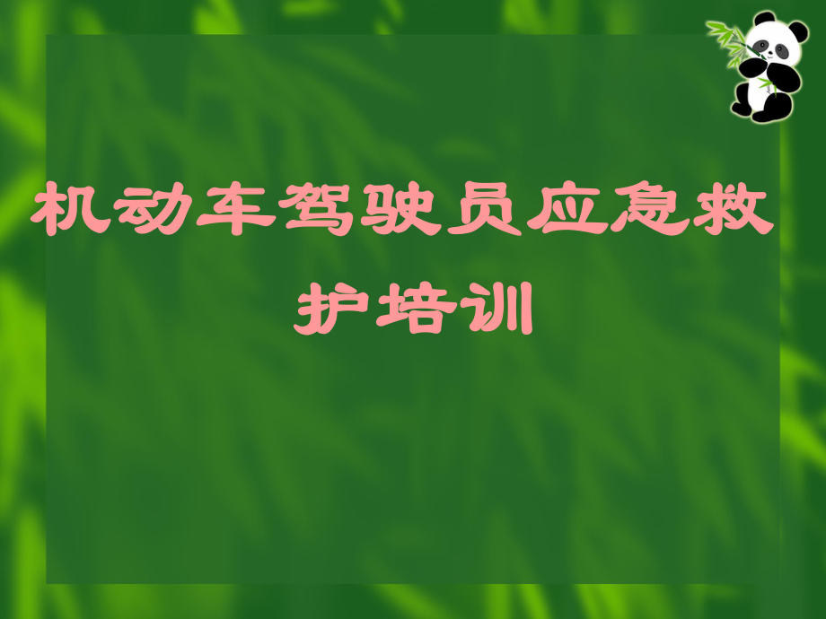 驾驶员培训课件.ppt_第1页