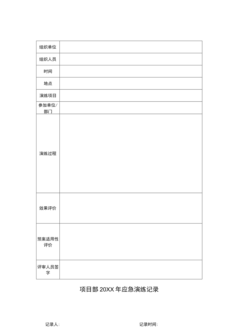 4-7 应急演练记录.docx_第1页