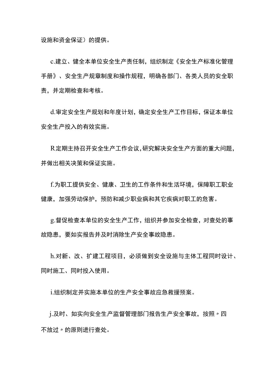 2023版公司安全生产规章制度-组织机构-安全生产责任制[全].docx_第3页