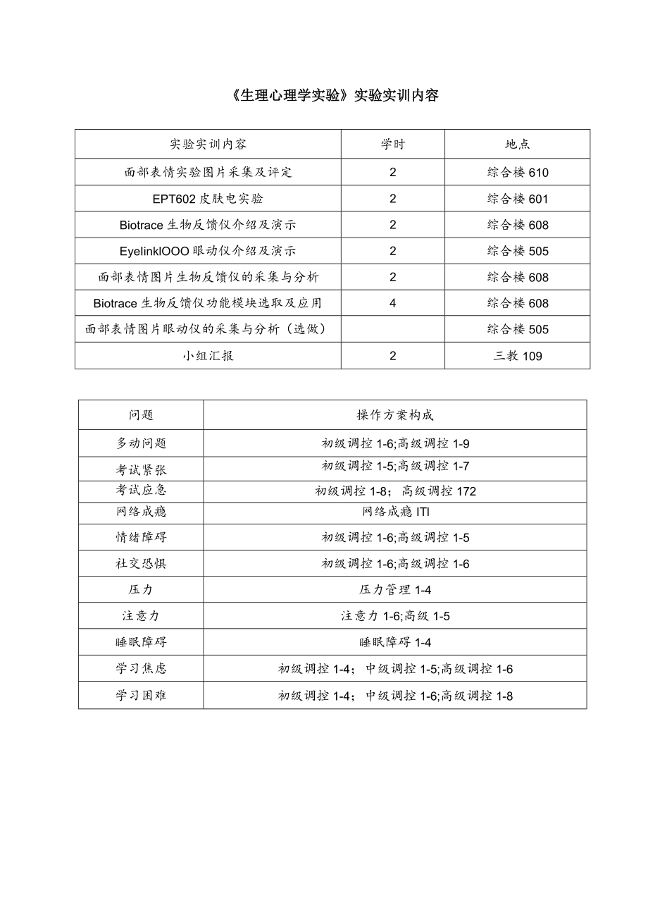 《生理心理学》实验实训指导手册.docx_第1页