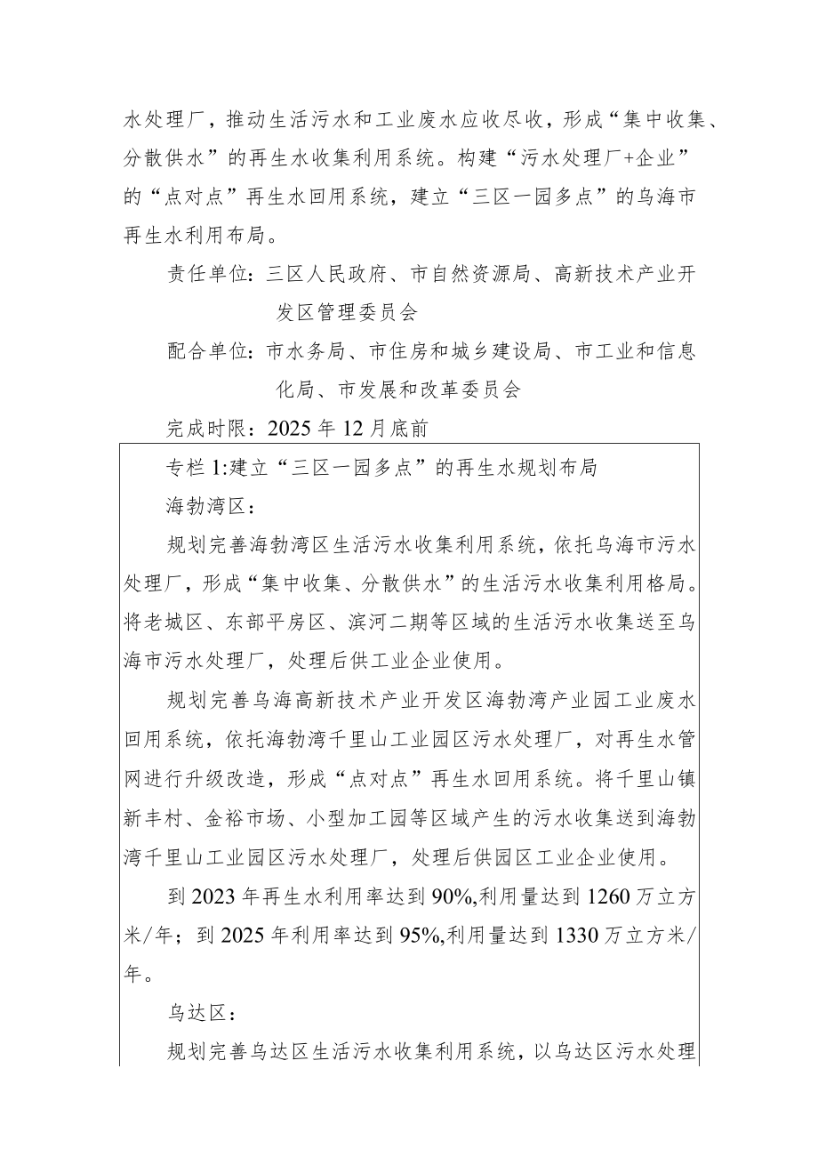 《乌海市建设再生水利用配置试点城市实施方案（征求意见稿）》.docx_第3页