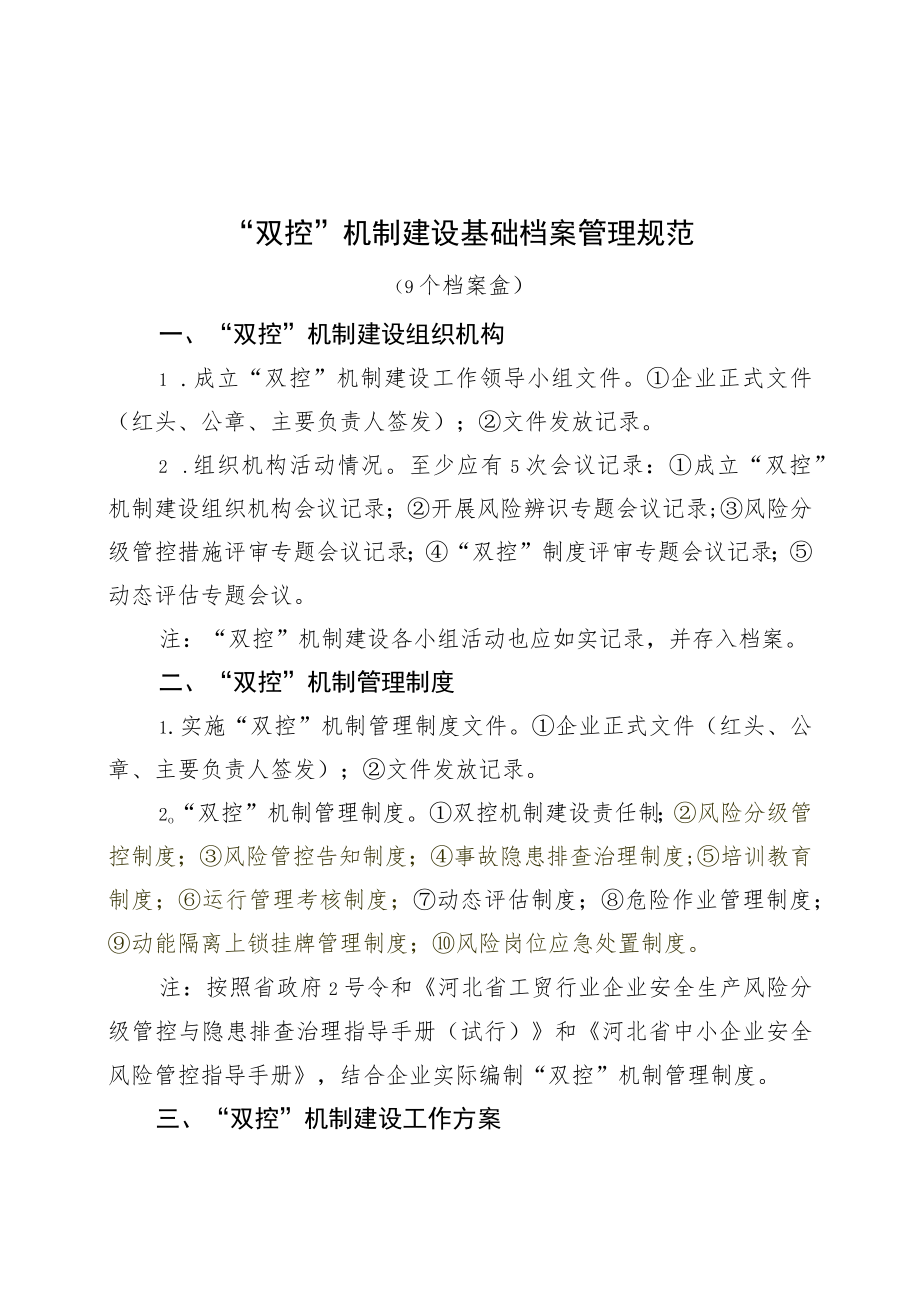 “双控”机制建设汇总清单.docx_第1页