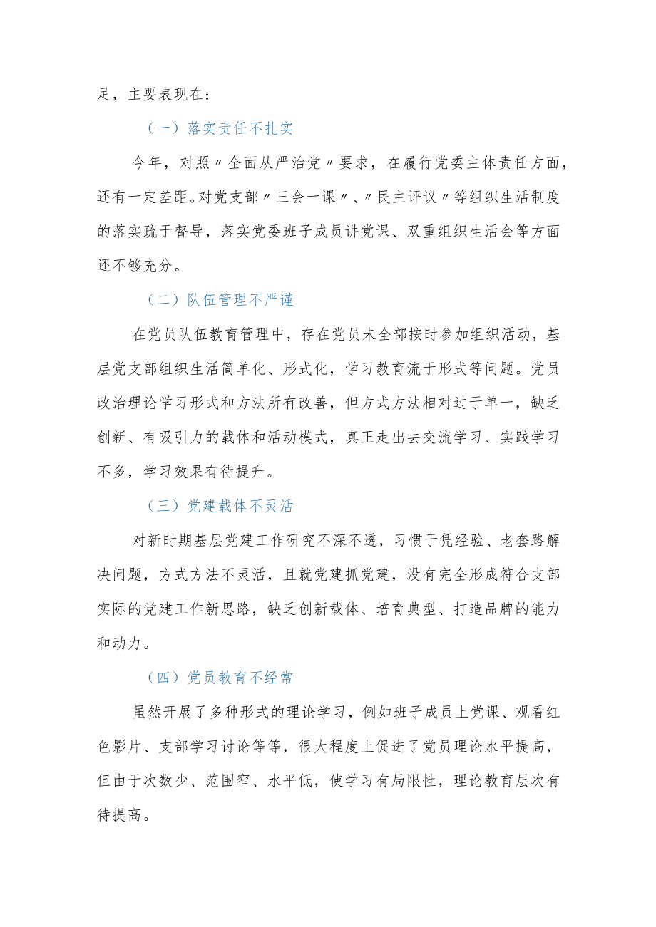 XX协会党支部书记党建工作述职报告范本.docx_第3页