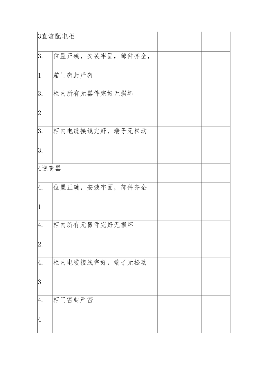 光伏并网电站工程光伏发电单元现场验收记录.docx_第2页