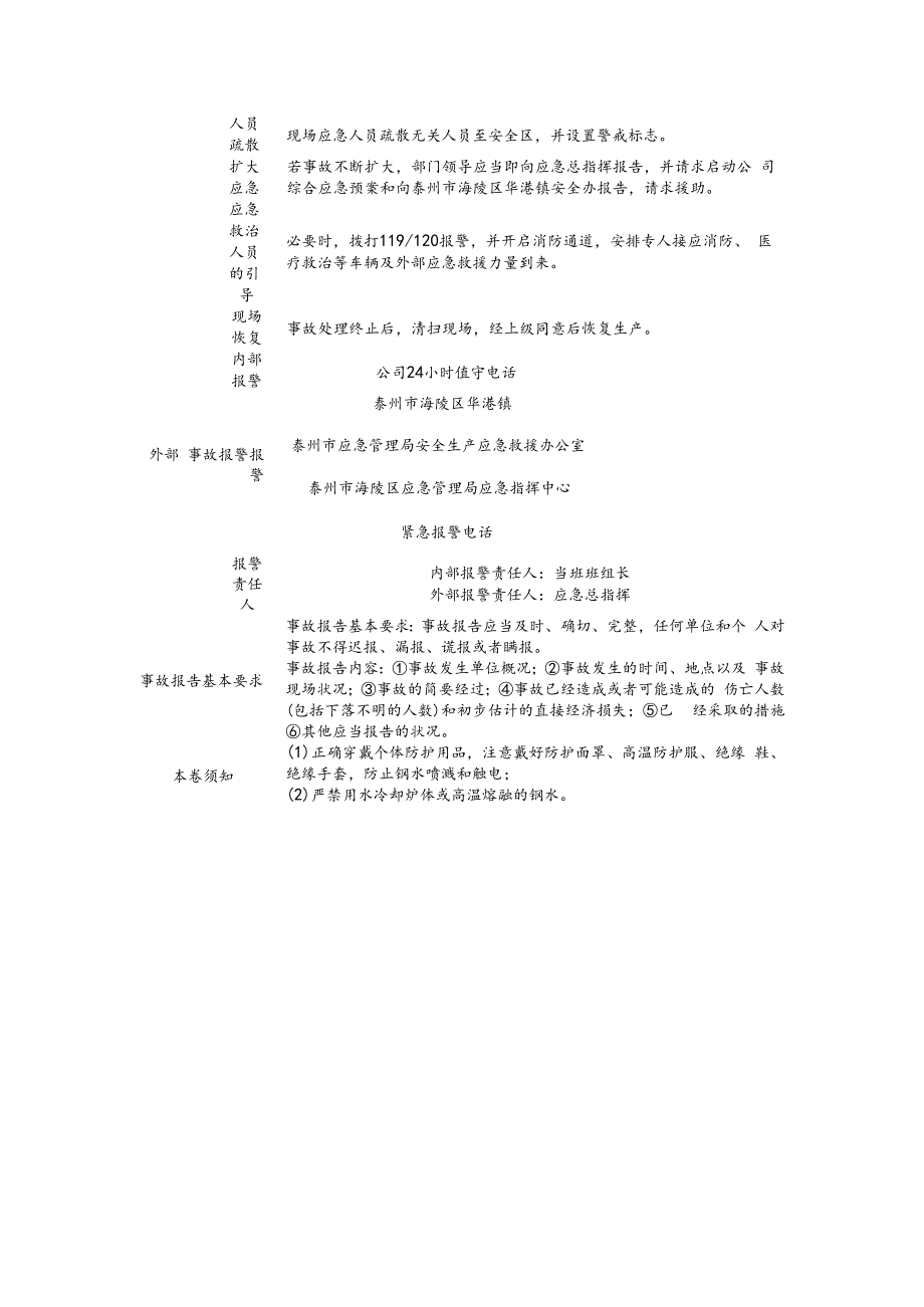 中频炉停电停水应急处置方案.docx_第2页