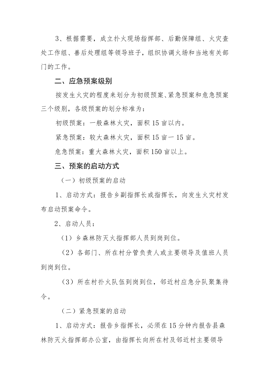 XX乡森林防灭火应急预案.docx_第2页