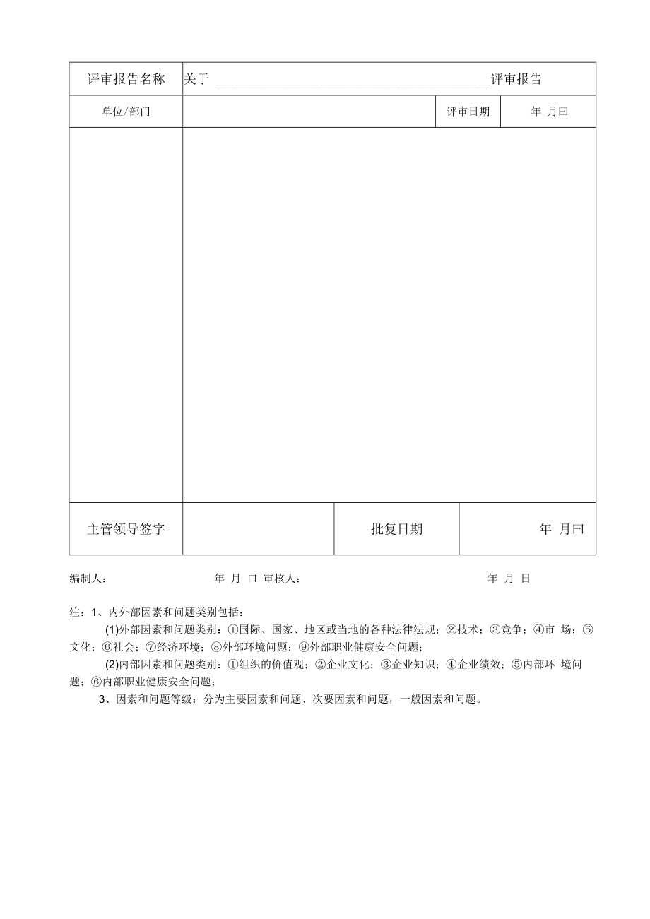 主要因素和问题评审报告.docx_第2页