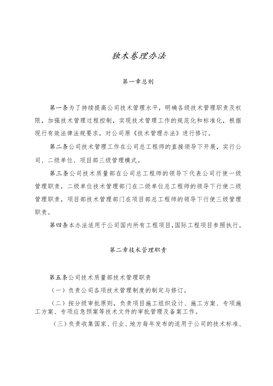 公司技术管理办法.docx_第1页