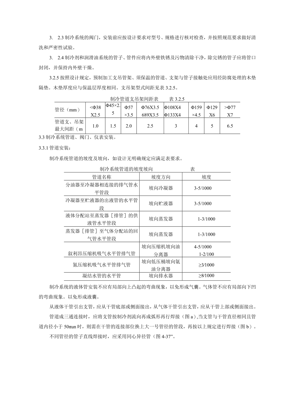 制冷管道安装质量管理技术交底模板.docx_第2页