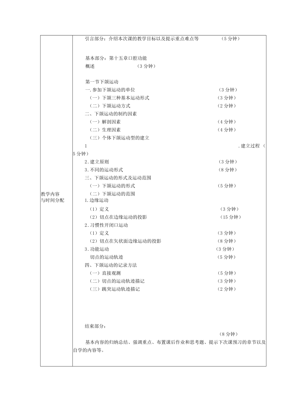 华北理工口腔解剖生理学教案15口腔功能.docx_第2页