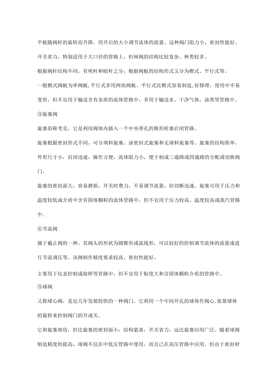 各种阀门的选用、故障及维修方法.docx_第2页