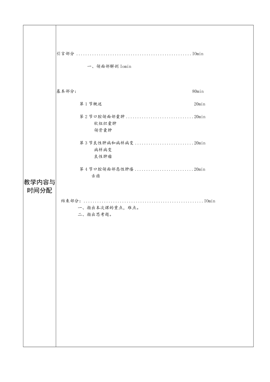 华北理工口腔科学教案13口腔颌面部肿瘤.docx_第2页