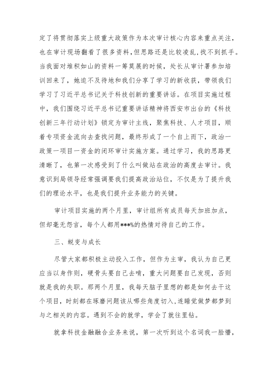 忠诚履行审计人职责使命主题演讲稿.docx_第3页