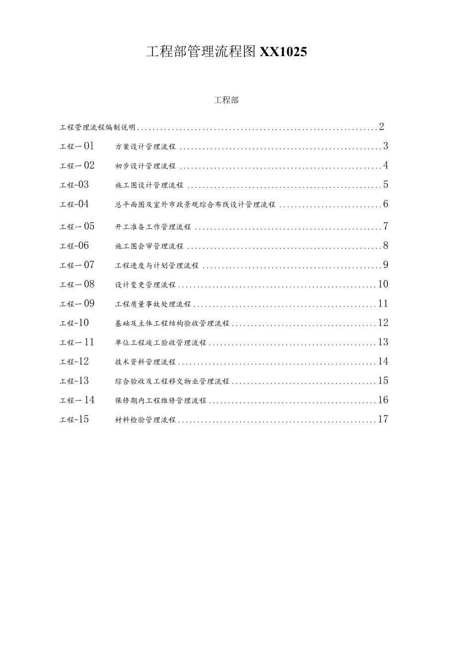 工程部管理流程图XX1025.docx_第1页