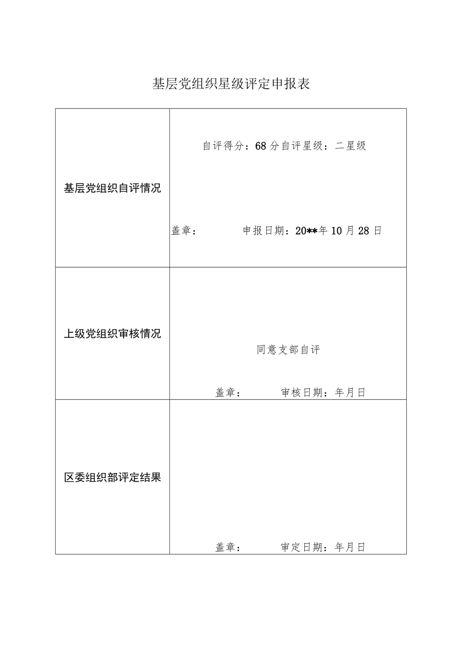 基层党组织星级评定申报表.docx_第1页