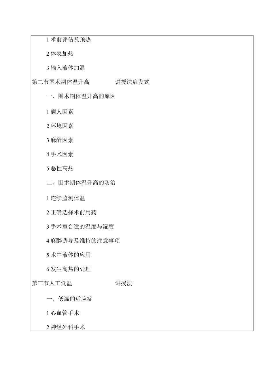 包头医学院临床麻醉学教案12麻醉期间的体温管理.docx_第3页