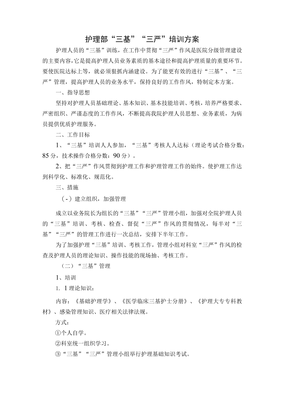 医院三基掊训方案.docx_第1页