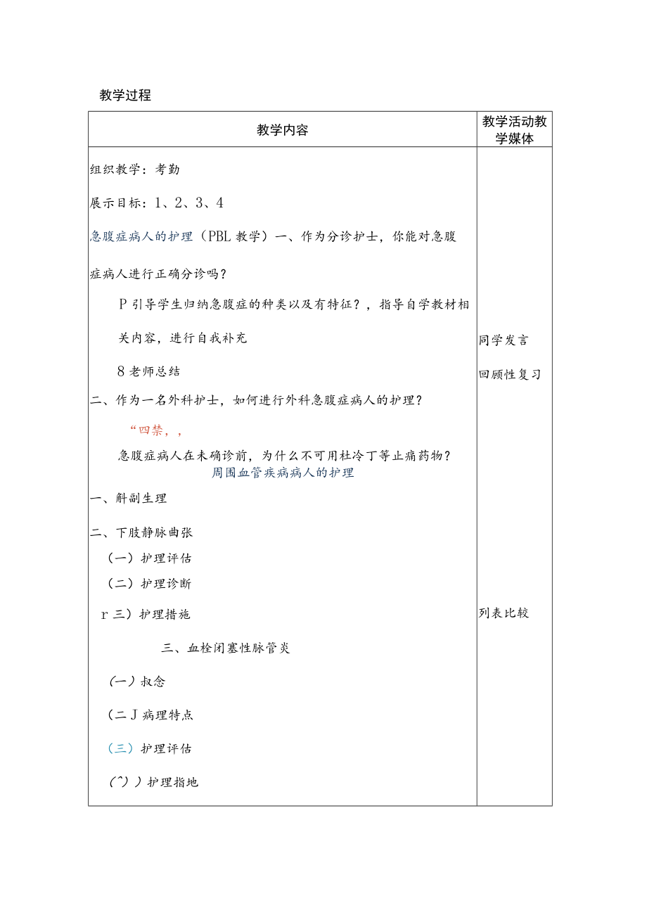 安医大外科护理学教案09急腹症、周围血管疾病病人的护理.docx_第2页