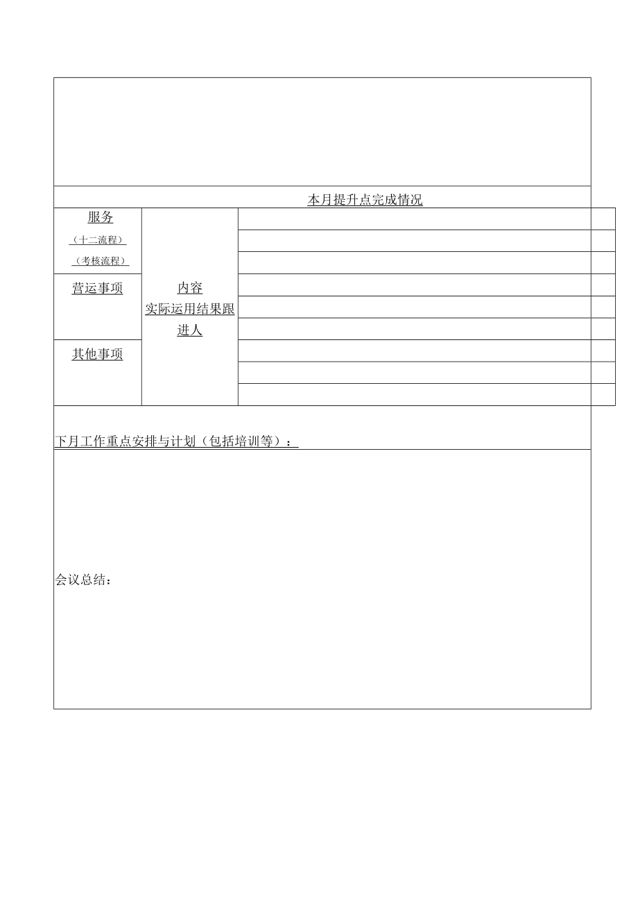 月份工作总结与计划表.docx_第2页