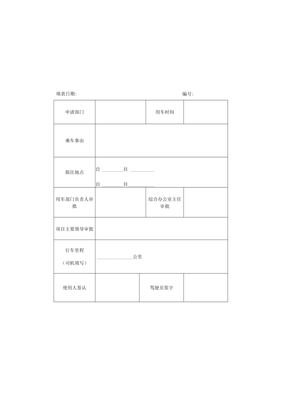 所属各项目派车单.docx_第2页