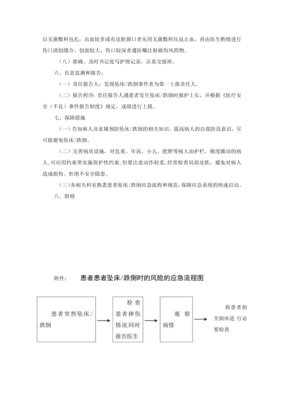 患者坠床跌倒时的风险应急预案.docx_第2页