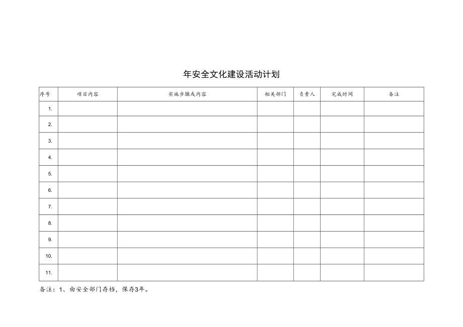 安全文化活动计划.docx_第1页