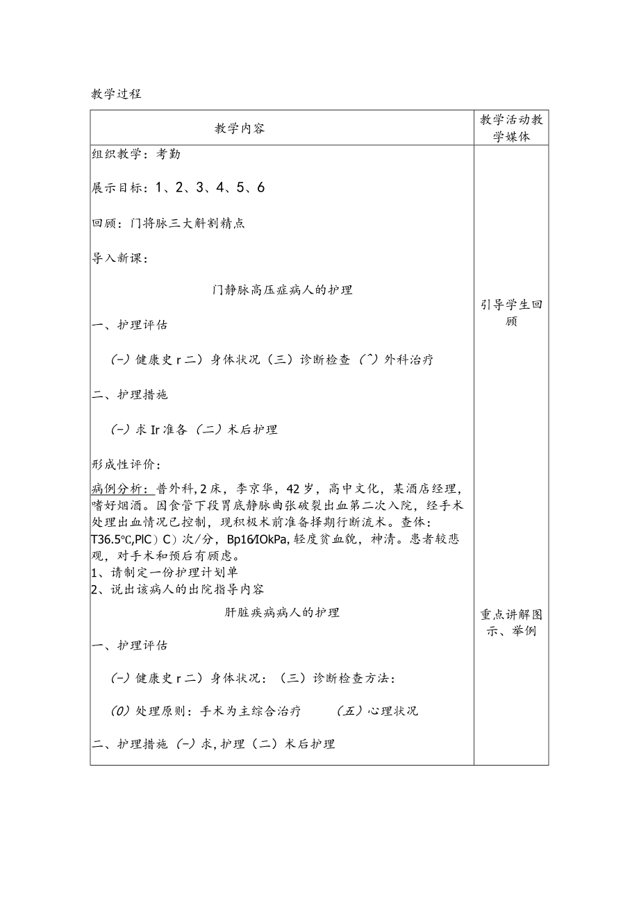 安医大外科护理学教案10门静脉高压、肝癌病人的护理.docx_第2页