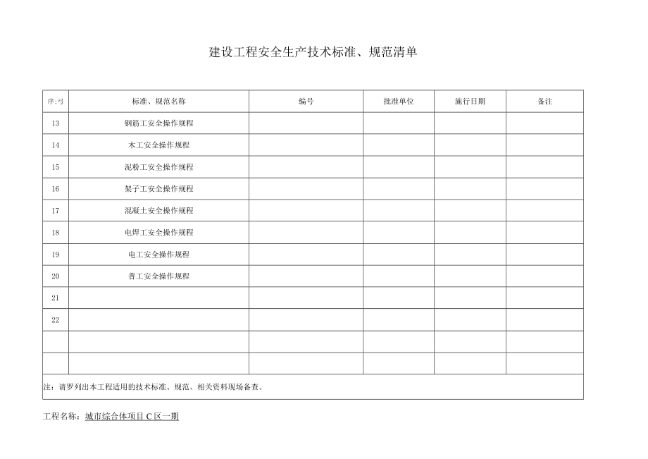 建设工程安全生产技术标准、规范清单.docx_第2页