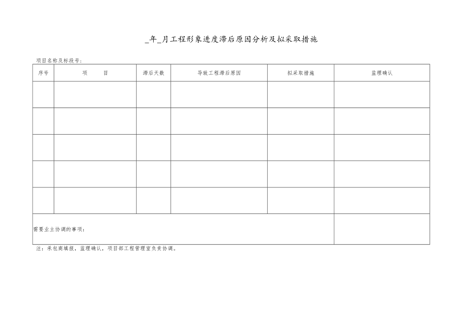 工程形象进度滞后原因分析及拟采取措施.docx_第1页