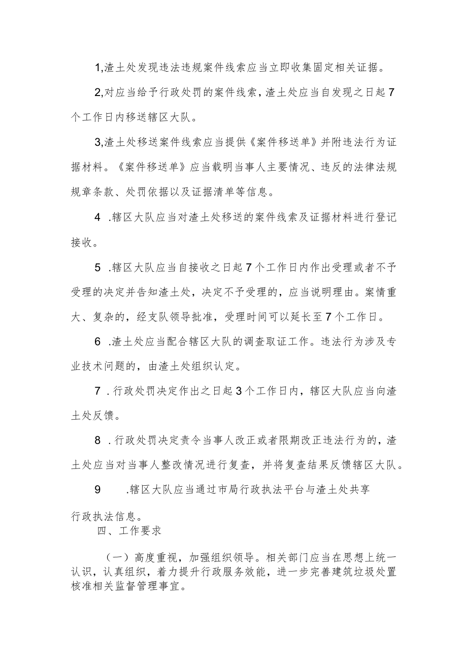 建筑垃圾行政处罚事项“管、罚”分离实施方案（试行）.docx_第2页