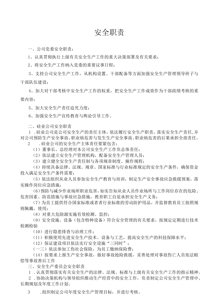 某公司安全职责汇编.docx_第2页