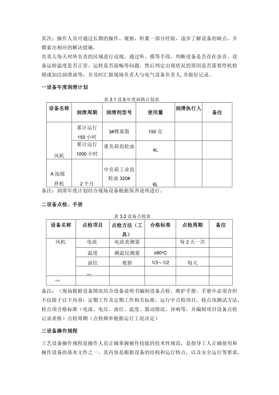 污水处理站设备运行管理方案.docx_第2页