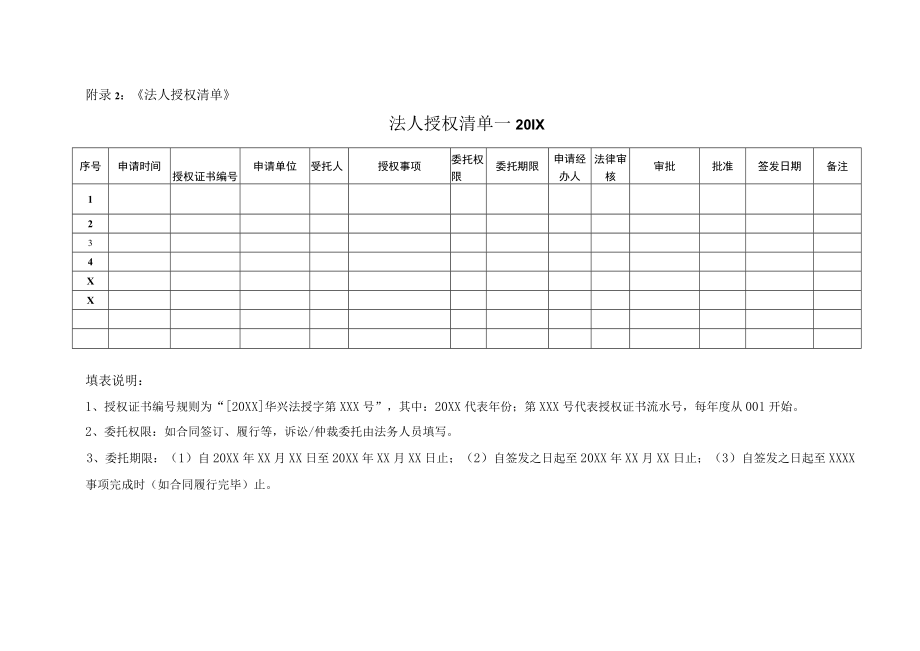 法人授权申请单.docx_第2页