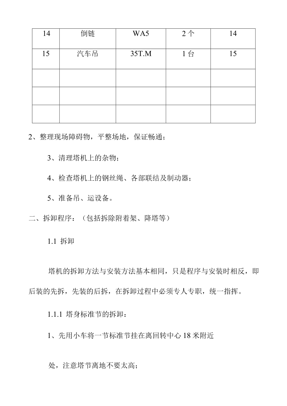 框架结构建筑塔式起重机拆卸方案.docx_第2页