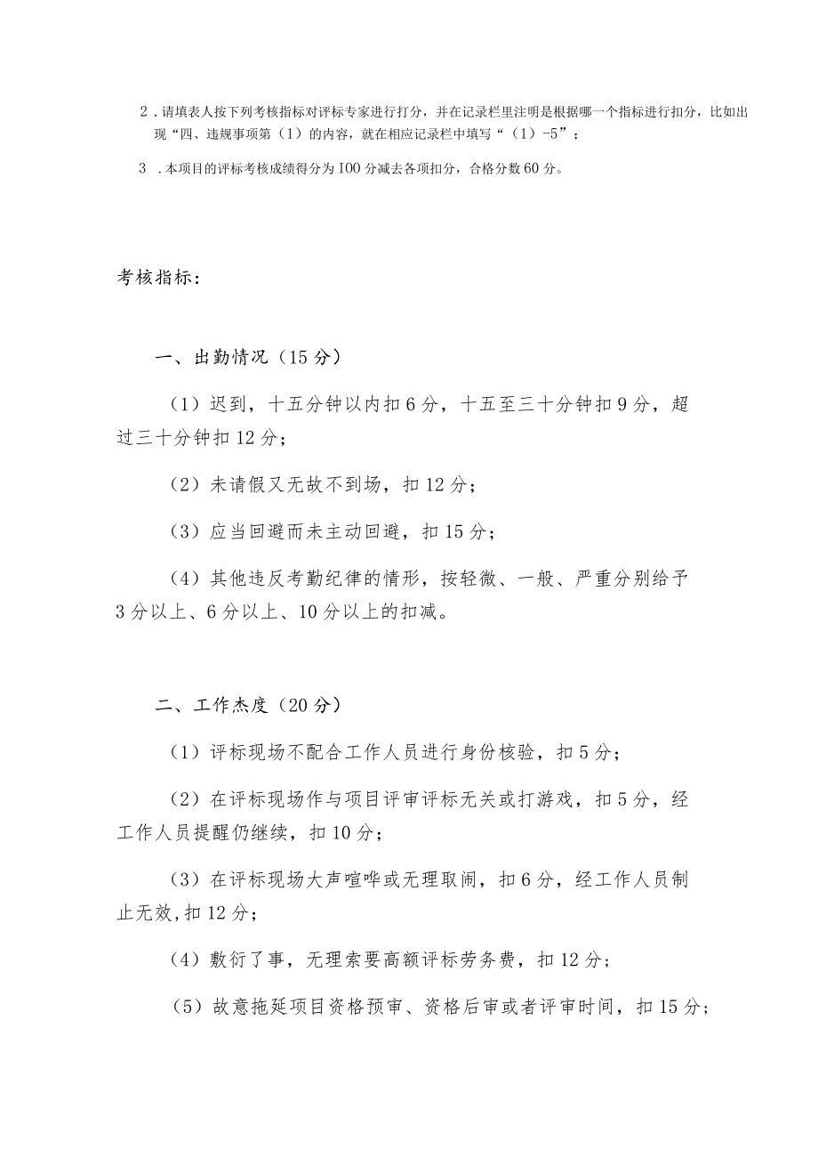 评标专家评标考核记录表.docx_第2页