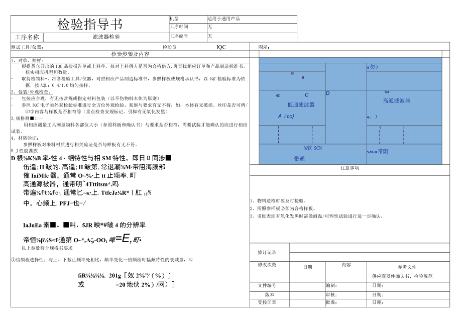 滤波器检验指导书2.docx_第1页