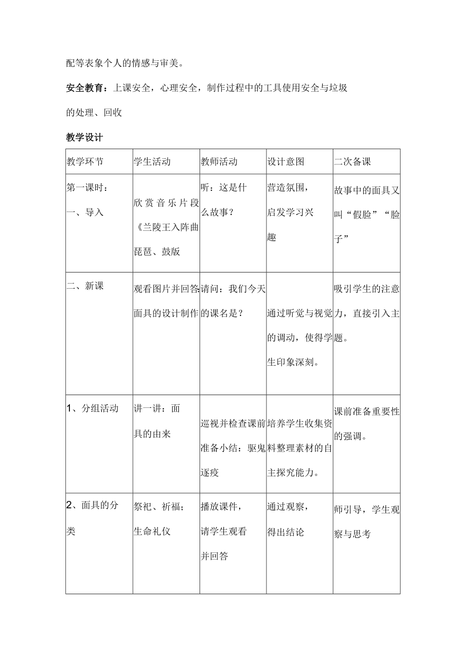 面具的设计制作.docx_第2页