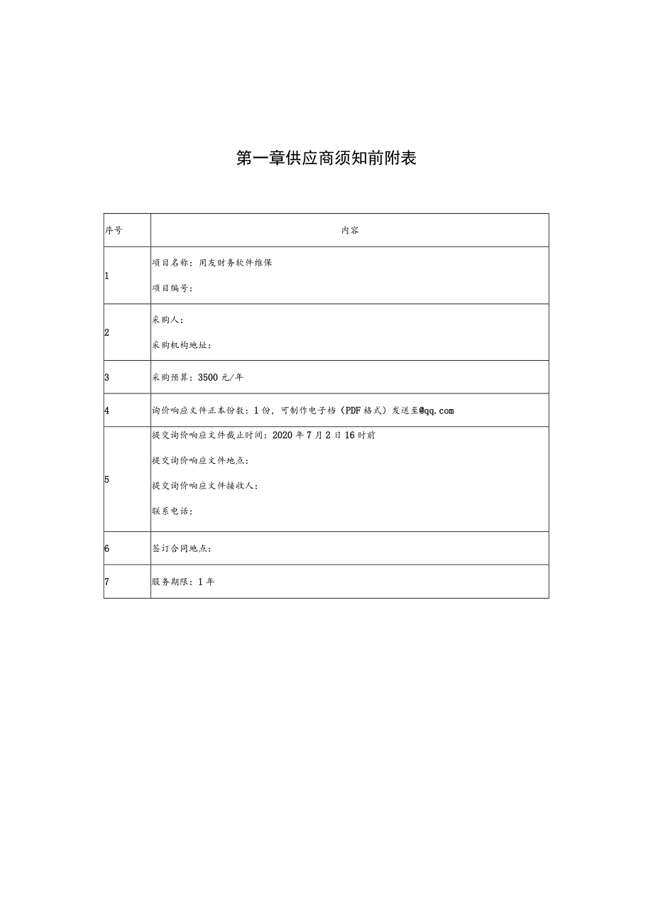 用友财务软件维保服务采购询价文件.docx_第2页