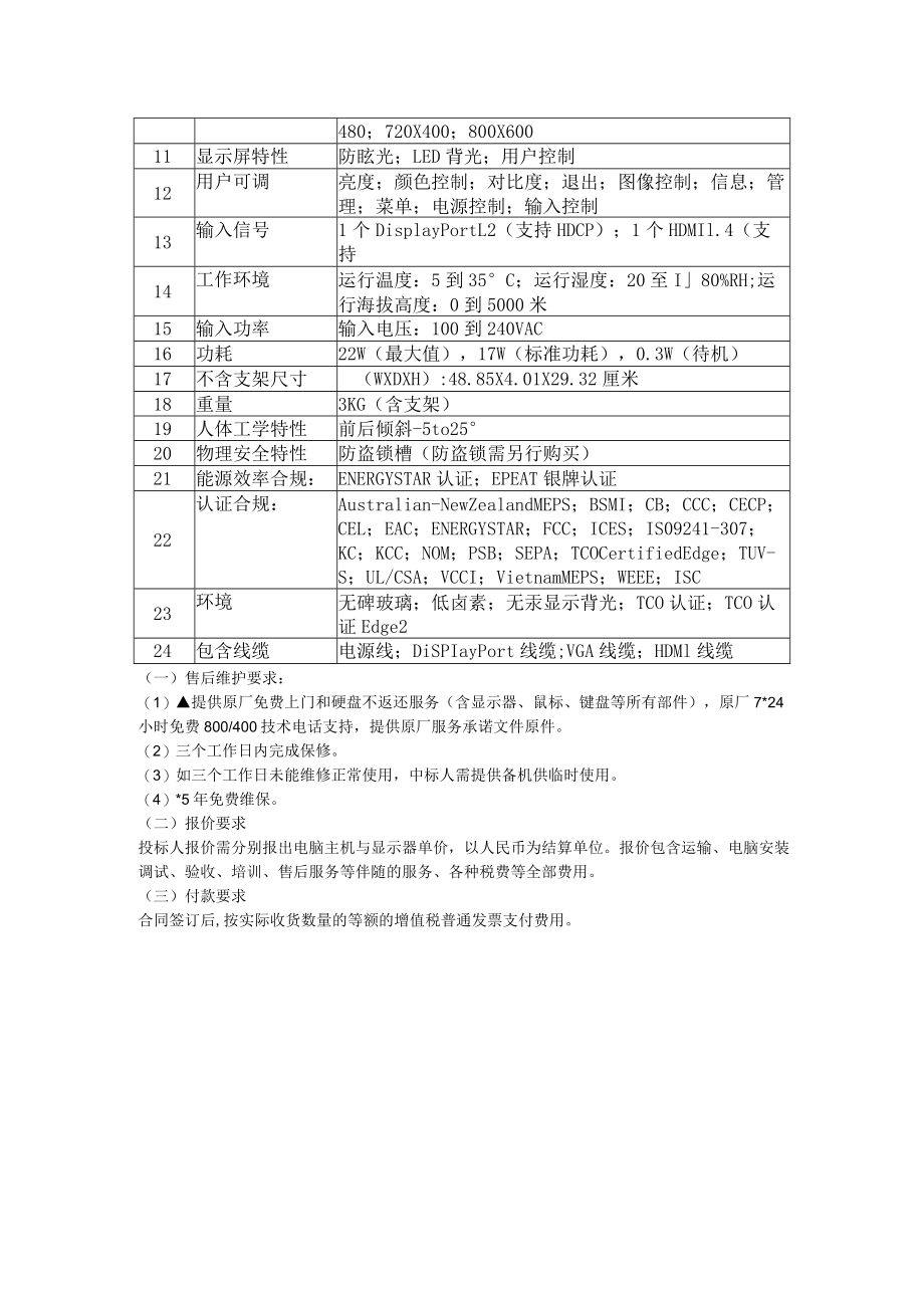 台式电脑技术参数表.docx_第2页