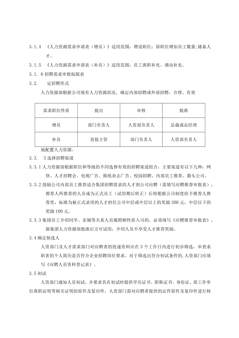 招聘管理规定（范本02）.docx_第2页