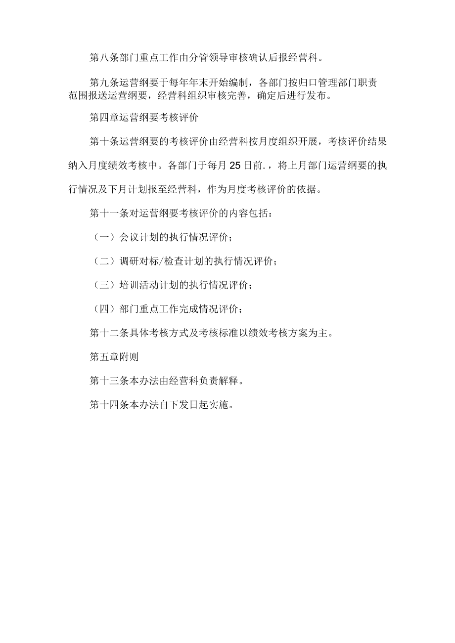 露天煤矿年度运营纲要管理办法.docx_第3页